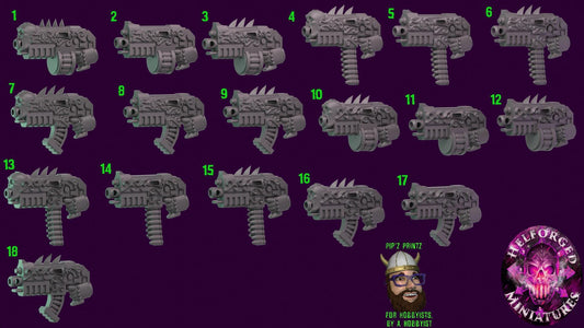 Sensual Sadists 5x Bolt Launchers