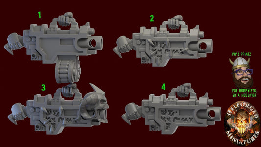 Prophets of Ruin x4 Heavy Bolt Launchers and Drum Magazines