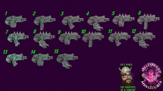 Iron Legion 5x Phoboros Bolt Launchers