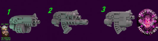 4x Combi Weapons (Bolt Launcher, Melter, Plasma)